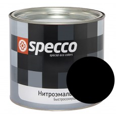 Эмаль НЦ-132 черная "Specco" 1,8кг